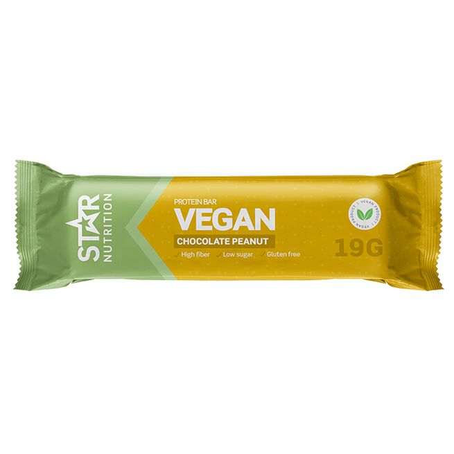 Star Nutrition Vegan protein bar Chocolate peanut